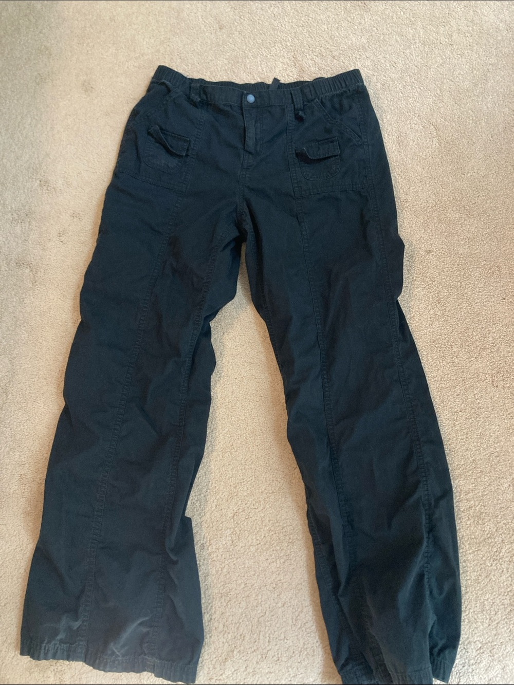 H&M Women’s Black Cargo Trousers